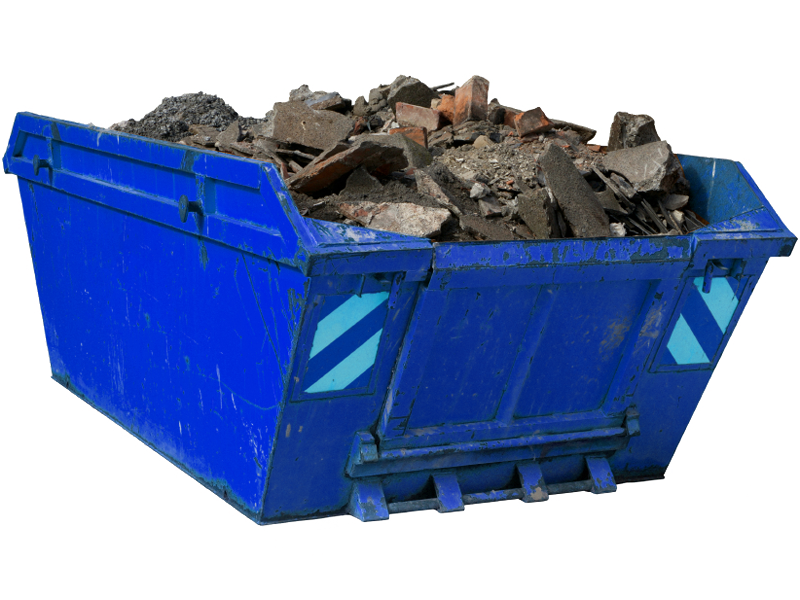 Puincontainer huren bij de Milieustraat Grou